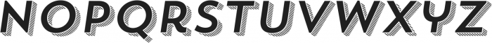 Trend Sans Four Italic otf (400) Font LOWERCASE
