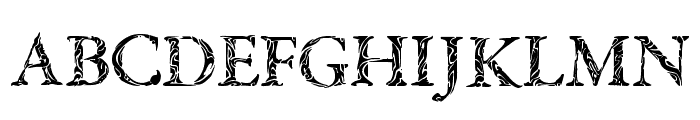Tribal Garamond Font UPPERCASE