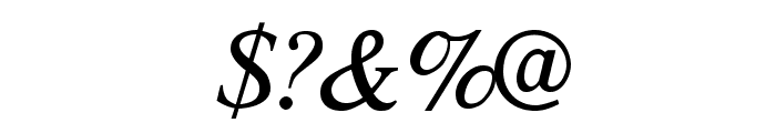 TribunADFStd-Italic Font OTHER CHARS