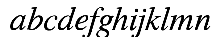 TribunADFStd-Italic Font LOWERCASE