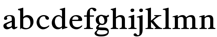 TribunADFStd-Medium Font LOWERCASE