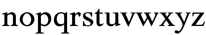 TribunADFStd-Medium Font LOWERCASE
