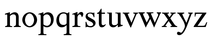 TribunADFStd-Regular Font LOWERCASE