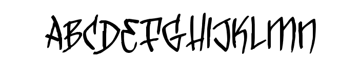 TrickTag Font LOWERCASE