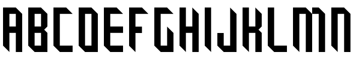 Tricube Regular Font LOWERCASE