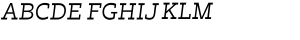 Trilby Regular Italic Font UPPERCASE