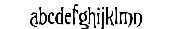Trinigan FG Font LOWERCASE