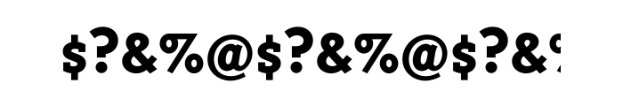 Triplex Serif Extra Bold OT Font OTHER CHARS
