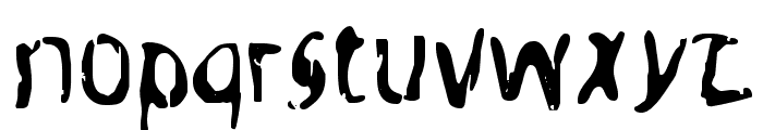Tripping On Acid Font LOWERCASE