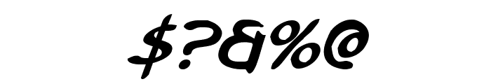 Tristram Bold Italic Font OTHER CHARS