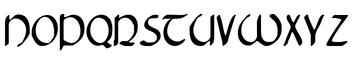 Tristram Condensed Font UPPERCASE