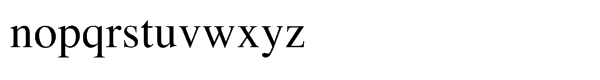 Trubetzkoy Regular Font LOWERCASE