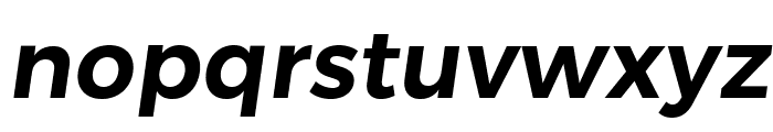 Trueno SemiBold Italic Font LOWERCASE