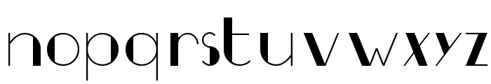 TSF et Compagnie Tryout Font LOWERCASE