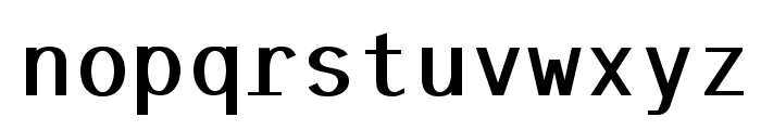 Tt-Kp-Medium Font LOWERCASE