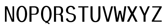 Tt-Kp-Regular Font UPPERCASE