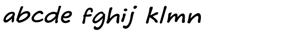 Tuf Medium HMK Font LOWERCASE