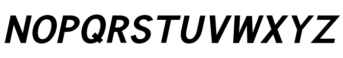 Tuffy Bold Italic Font UPPERCASE