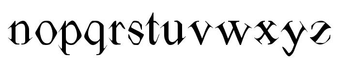 TV-Times Font LOWERCASE