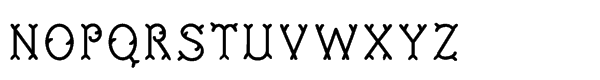 Twigglee Bold Font LOWERCASE