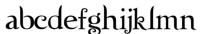Twilight Font LOWERCASE