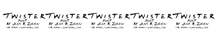 Twister Font OTHER CHARS