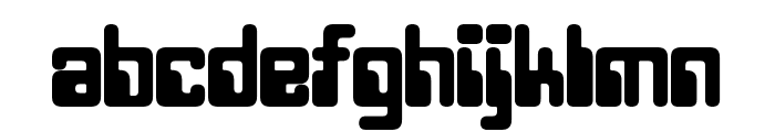 Twobit Bold Font LOWERCASE
