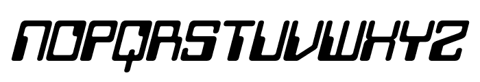 Twobit Italic Font UPPERCASE