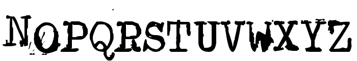 Type-Ra Font UPPERCASE