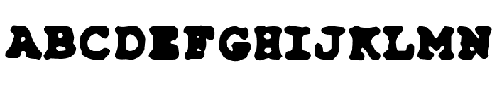 Type-Simple Font UPPERCASE