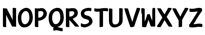 TypeWritersSubstitute-Black Font UPPERCASE