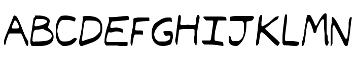 Typeecanoe Light Font UPPERCASE