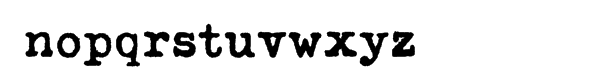 Typeka Bold Font LOWERCASE