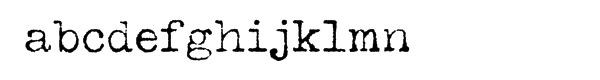 Typeka Font LOWERCASE