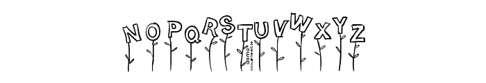 Typo Garden Demo Font UPPERCASE