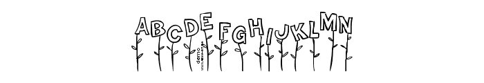 Typo Garden Demo Font LOWERCASE