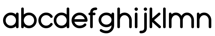 Typo Grotesk Rounded Font LOWERCASE