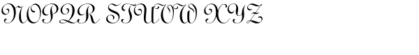 Typo Upright Font UPPERCASE