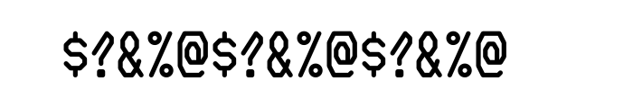 Typogram OT Font OTHER CHARS