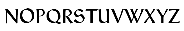 Typographer Rotunda Font UPPERCASE