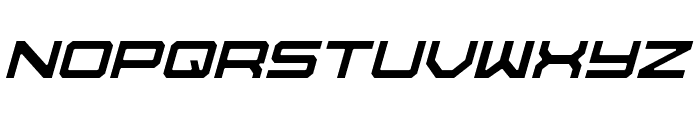 U.S.S. Dallas Light Italic Font LOWERCASE