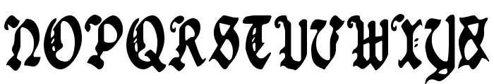 Uberhlme Condensed Font UPPERCASE