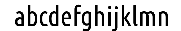 Ubuntu Condensed Font LOWERCASE