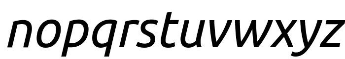Ubuntu Italic Font LOWERCASE