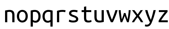 Ubuntu Mono Font LOWERCASE