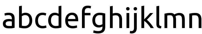 Ubuntu Font LOWERCASE