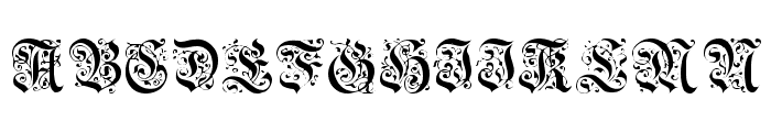 Uechi Gothic Font UPPERCASE