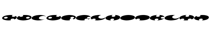 Ufo Italic Font UPPERCASE