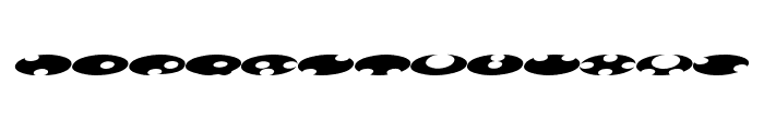 Ufo Italic Font LOWERCASE