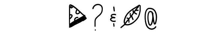 UltraBeams Font OTHER CHARS